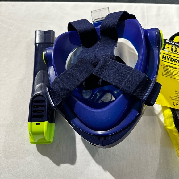 NEW U.S DIVERS ADULT EASY BREATHE SNORKEL SYSTEM MASK SZ S/M - Picture 10 of 13